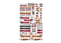 Traxxas TRX9950 Officieel Team Traxxas racing stickerset (vlag l