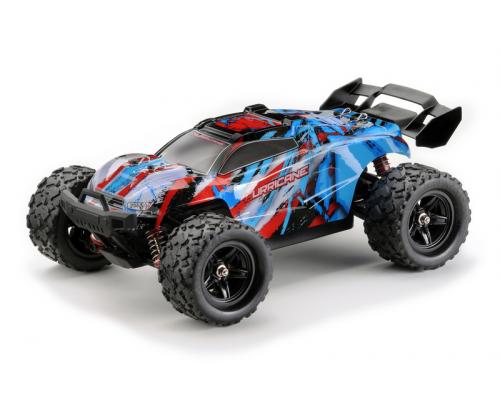 Absima 1:18 Elektro Modelauto High Speed Truggy \"HURRICANE\" blauw 4WD RTR 18001