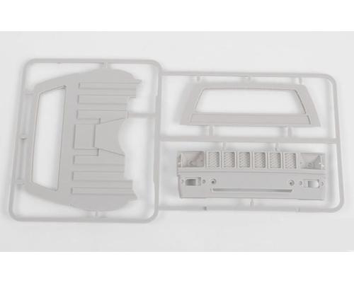 RC4WD Mojave II Cab Back Panels and Grill Parts Tree (Primer Gray) (Z-B0074)