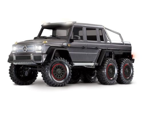 Traxxas TRX88096-4S TRX-6 Mercedes-Benz G 63 AMG 6x6 Zilver Clipless body