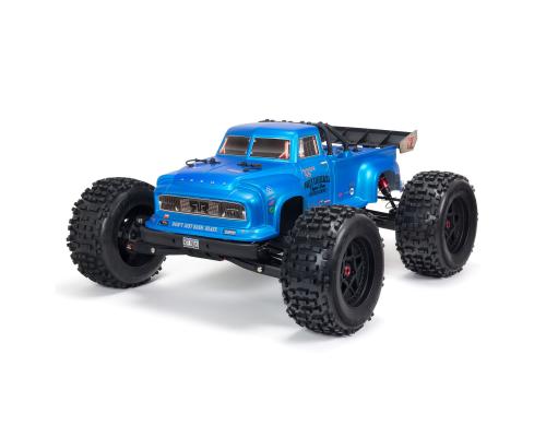 Arrma - 1/8 NOTORIOUS 6S V5 4WD BLX Stunttruck met Spektrum Firma RTR, blauw