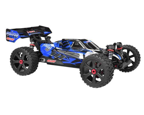 Team Corally - ASUGA XLR 6S - RTR - Blauw - Brushless Power 6S - Geen batterij - Geen oplader C-00288-B