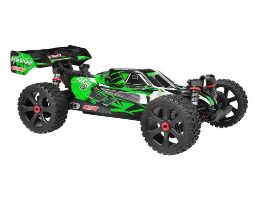 Team Corally - ASUGA XLR 6S - RTR - Groen - Brushless Power 6S - Geen batterij - Geen oplader C-00288-G