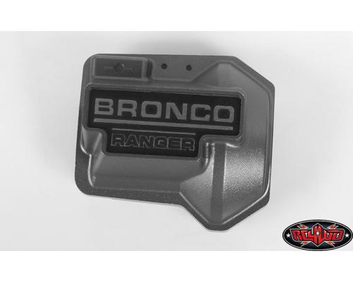 RC4WD Aluminium Diff Cover voor Traxxas TRX-4 \'79 Bronco Ranger XLT (grijs)