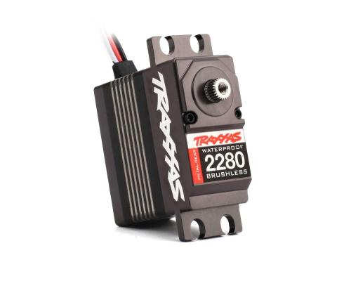 TRX2280 TRAXXAS SERVO, DIGITAL HIGH-TORQUE 600 BRUSHLESS, METAL GEAR (BALL BEARING), WATERPROOF