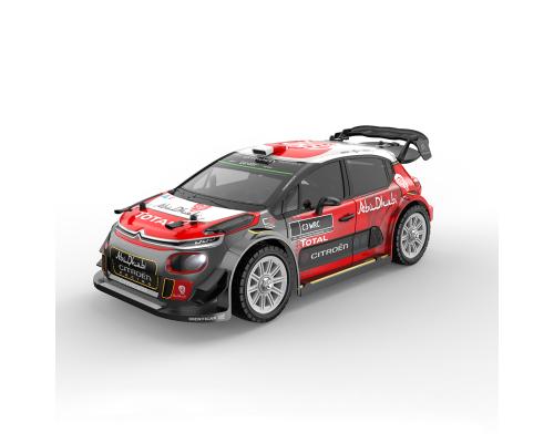 MJX Hyper GO 14303 1/14 Citroen C3 WRC 4WD RTR compleet met 2000mAh 2S lipo accu en lader en 2 extra sets (onroad en of