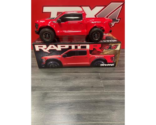 Gloednieuwe Traxxas Ford F-150 Raptor R 4X4 rood