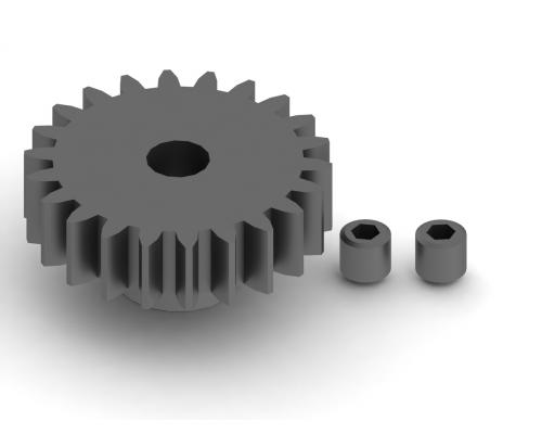 AR310483 Steel Pinion Gear 22T Mod1 5mm (ARAC7783)