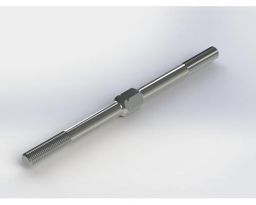 AR340100 Steel Turnbuckle 3x61mm: Nero (ARAC9376)