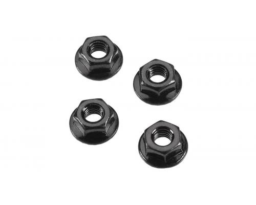 AR708003 Serrated Flange Wheel Nut 4mm (4) (ARAC9750)