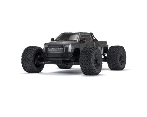 ARRMA 1/7 BIG ROCK 6S 4X4 BLX Monster Truck RTR, Gunmetal