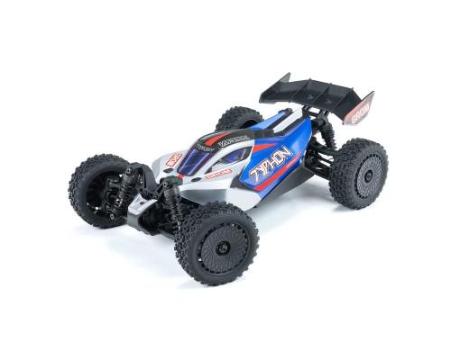 ARRMA TYPHON GROM MEGA 380 Brushed 4X4 1/18 BLAUW