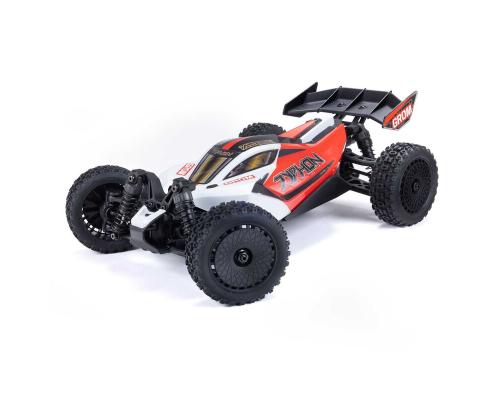 ARRMA TYPHON GROM MEGA 380 Brushed 4X4 1/18 ROOD