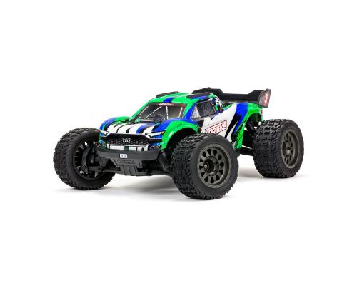 Arrma 1/10 VORTEKS 4X4 3S BLX Stadium Truck RTR, Green ARA4305V3BT3