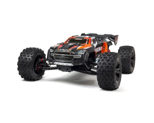 Arrma 1/5 KRATON 4X4 8S BLX Brushless Speed Monster Truck RTR (2020 Model versie2), Oranje (ARA110002T2)