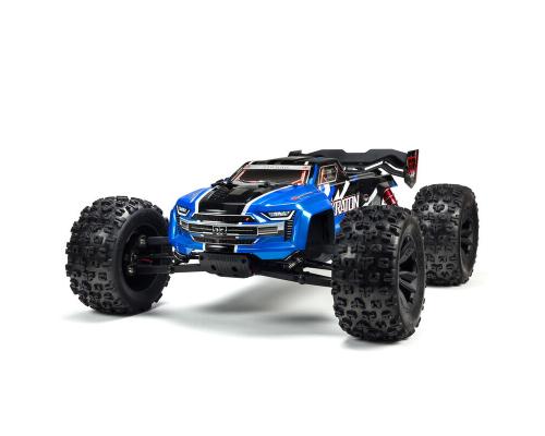 Arrma 1/8 KRATON 6S V5 4WD BLX Speed Monster Truck met Spektrum Firma RTR, Blauw