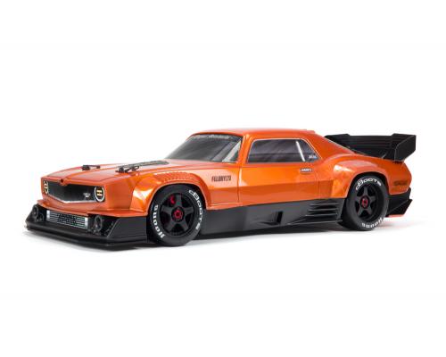 Arrma Felony Street Bash 6S BLX 1 / 7TH Scale All-Road Resto-Mod Muscle Car (oranje)