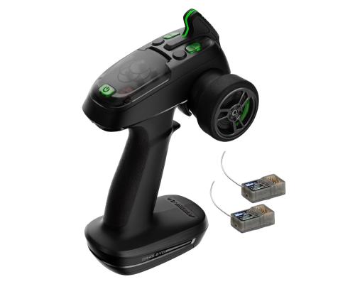 Absima 4-Channel Radio handzender CR4S-EVO 2.4GHz incl. 2 ontvangers 2000110