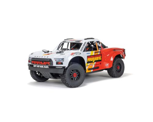 ARA4404T1 Arrma 1/8 MOJAVE 4X4 4S BLX Desert Truck RTR, Wit