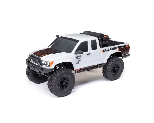 Axial 1/10 SCX10 III Base Camp 4X4 Rock Crawler Brushed RTR Wit AXI-1375T1 (zomer deals)