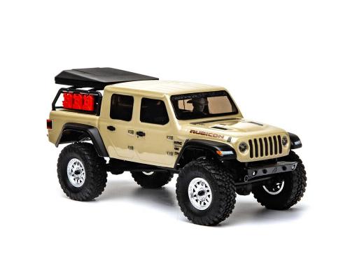 Axial 1/24 SCX24 Jeep JT Gladiator 4WD Rock Crawler Brushed RTR, Beige AXI00005T1