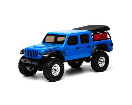 Axial 1/24 SCX24 Jeep JT Gladiator 4WD Rock Crawler Brushed RTR, Blauw AXI00005T2