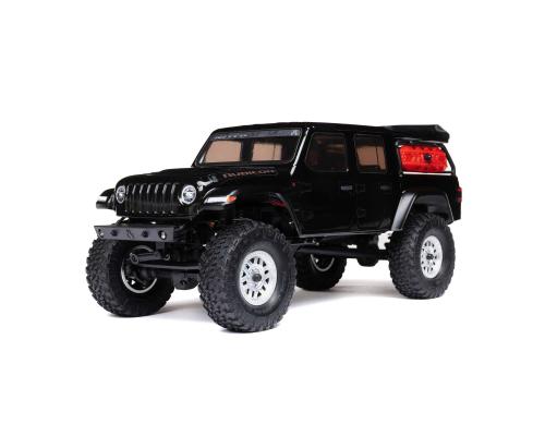 Axial 1/24 SCX24 Jeep JT Gladiator 4WD Rock Crawler brushed RTR, Zwart AXI00005V2T5