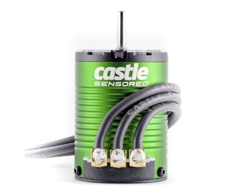 Castle - Brushless motor 1410 - 3800KV - 4-Polig - Sensored