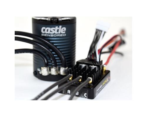 Castle Creations - Mamba Micro X Crawler Edition 12.6V ESC met 1406-2850KV Sensored Combo