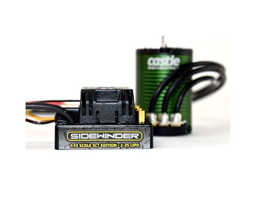 Castle Sidewinder SCT Waterproof Combo With 1410-3800KV Motor