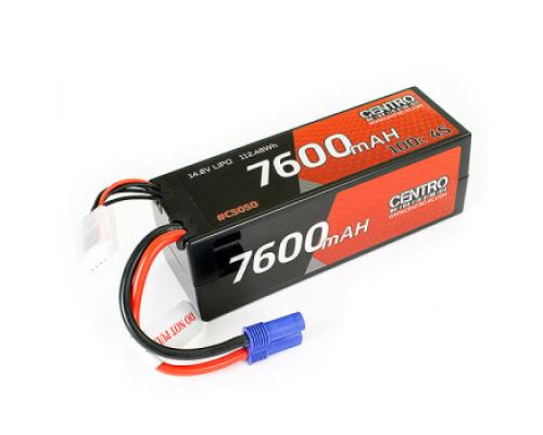 Centro Lipo 100c 14,8 volt 7600mah met EC5 Stekker