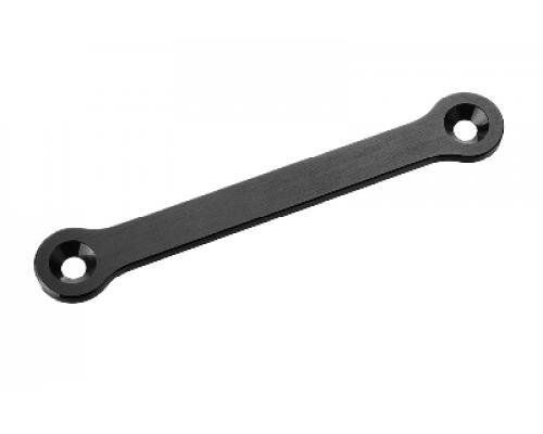 C-00180-831 Steering Rack - Dual Stiffener - Swiss Made 7075 T6 - 2mm - Hard Anodised - Black - Made in Italy - 1 pc
