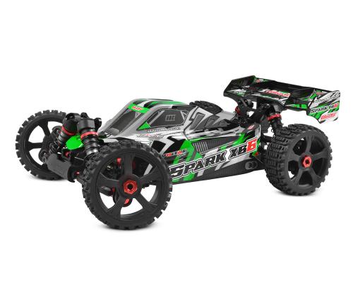 Team Corally - SPARK XB-6 - RTR - Green - Brushless Power 6S - No Battery - No Charger