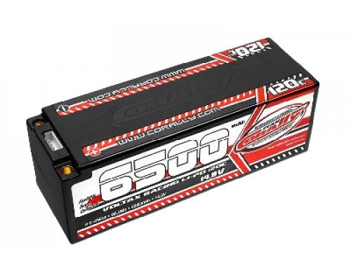 Team Corally - Voltax 120C LiPo Battery - 6500mAh - 14.8V - Stick 4S - 5mm Bullit met Deans Adapter