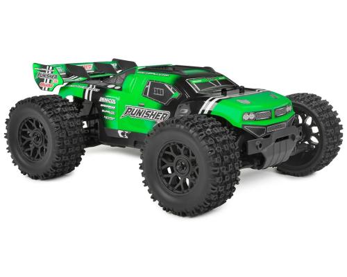 Team Corally 1/12 PUNISHER XD - RTR - Groen - Brushed 2S