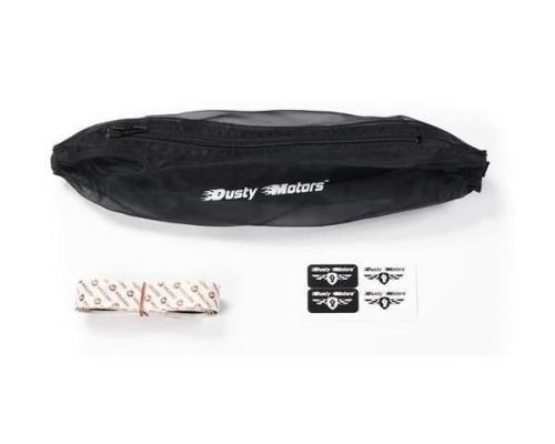 DUSTY MOTORS PROTECTION COVER FOR TRAXXAS RAPTOR R BLACK