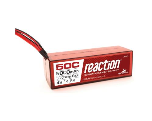 Dynamite 5000mAh 4S 14.8V 50C LiPo, Hardcase, EC5 DYNB3804EC