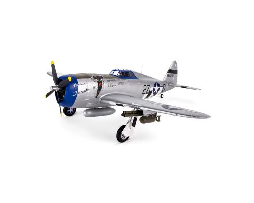 E-Flite P-47 Razorback 1.2m BNF Basic met AS3X en SAFE Select systeem EFL08450