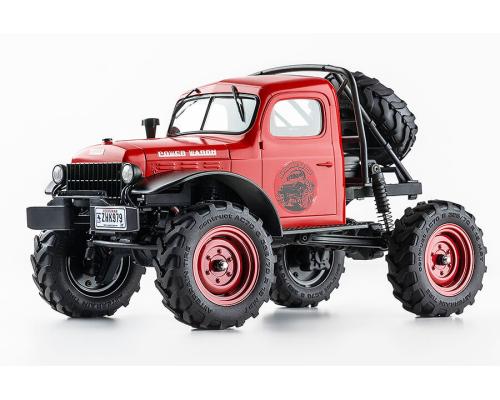 FMS FCX 1/24TH POWER WAGON SCALER RTR - ROOD  FMS12401RD