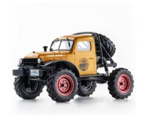 FMS FCX 1/24TH POWER WAGON SCALER RTR - geel FMS12401RTRYLV2