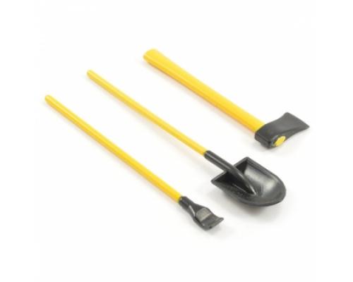 FASTRAX 3-PIECE PAINTED HAND TOOLS SHOVEL/AXE/PRY BAR FAST2339