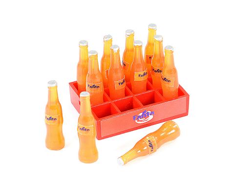 FASTRAX FAST2352B SCHAAL SOFT DRANK KRAT MET ORANJE FLESJES