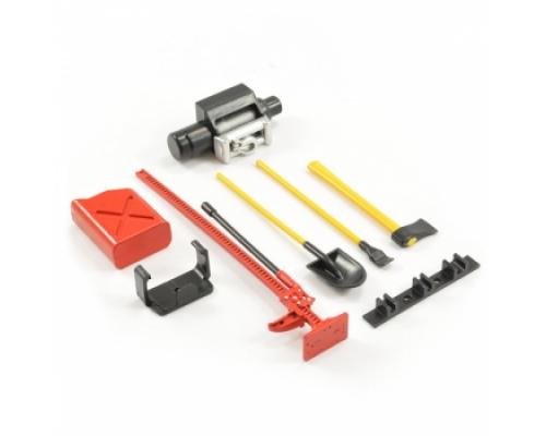 FASTRAX SCALE 6-PIECE TOOL SET RED/YELLOW PAINTED FAST2333