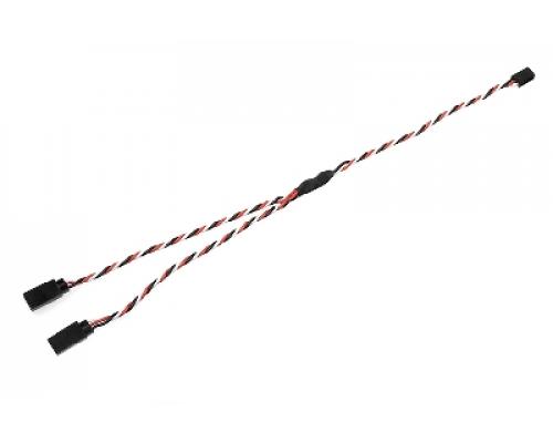 G-Force RC - Servo Y-kabel - Gedraaide kabel - Futaba - 22AWG / 60 Strengen - 30cm - 1 st