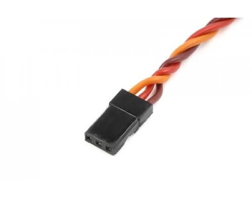 G-Force RC - Servo-kabel - Gedraaide kabel - JR/Hitec - Connector man. - 22AWG / 60 Strengen - 30cm - 1 st