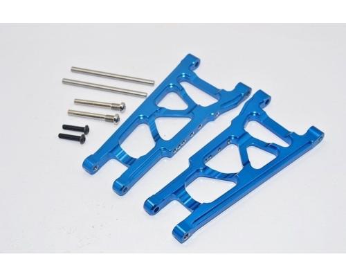 GPM ALLOY FRONT/REAR LOWER ARM - 1PR SET blue GPM TRX 1/10 SLASH 4x4 XO-01 STAMPEDE/RUSTLER/HOSS 4x4
