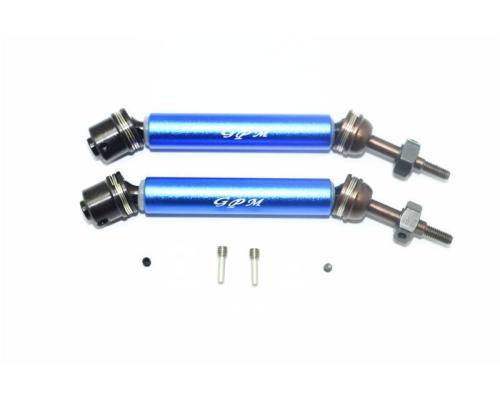 GPM HARDEN STEEL  REAR AXLE W. ALLOY BODY -8PC SET blue GPM TRX 1/10 RUSTLER 4x4 HOSS