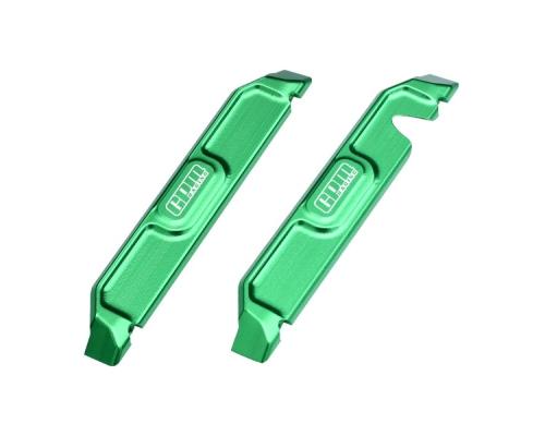 aluminium nerfbars chassis groen (2) GPM TRX MiniMaxx
