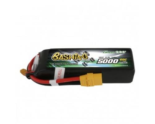 Gens ace 5000mAh 14.8V 4S1P 60C Lipo Battery Pack with XT90 Plug-Bashing Series