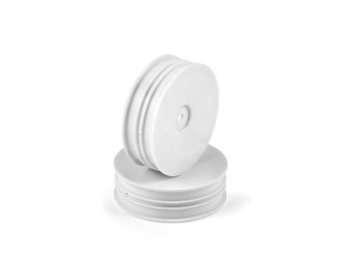 HUDY 1/10 OFF-ROAD WHEEL - 2WD - FRONT - NARROW - WHITE (2) HUDY